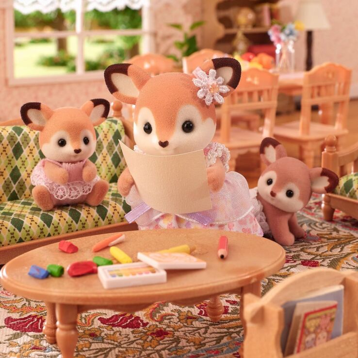 Sylvanian Families Deer Δίδυμα Μωρά (5800) (4)