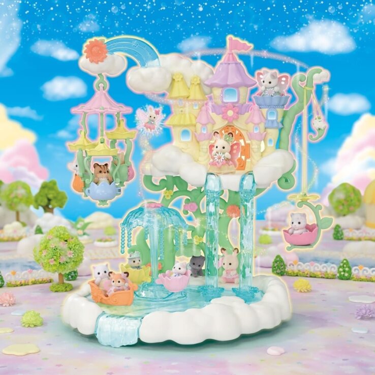 Sylvanian Families Sky Top Fairy Castle (5815) (6)