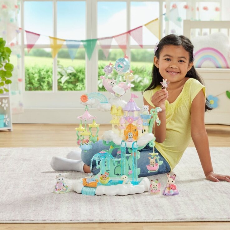 Sylvanian Families Sky Top Fairy Castle (5815) (9)