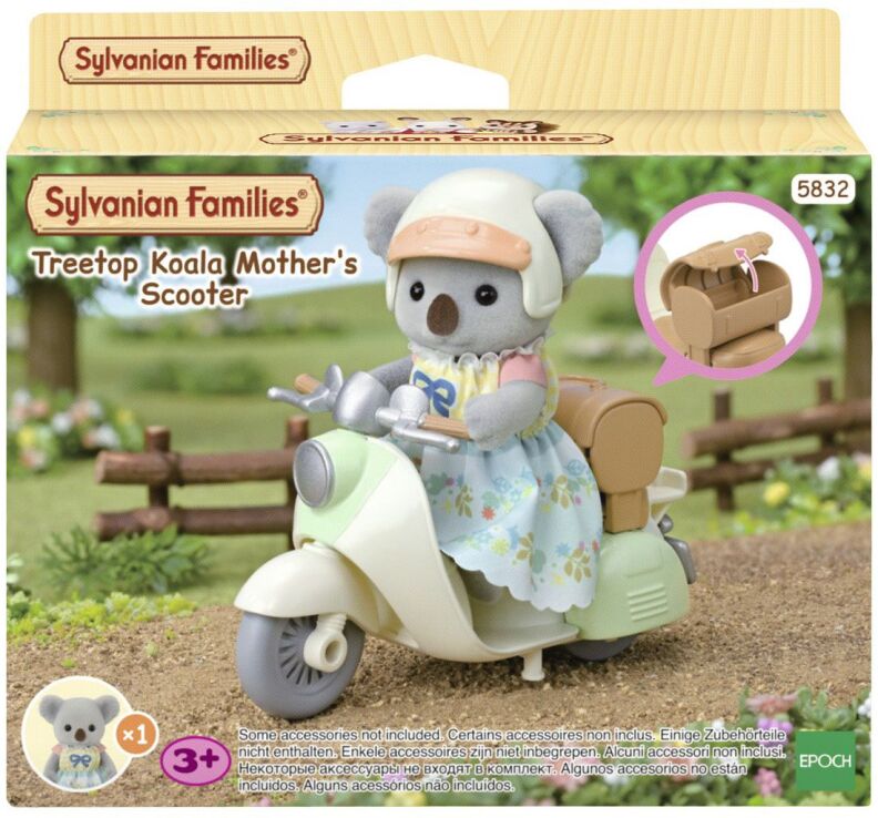 Sylvanian Families Treetop Koala Mother's Scooter (5832) (1)