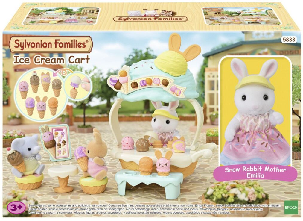 Sylvanian Families Ice Cream Cart (5833) (1)