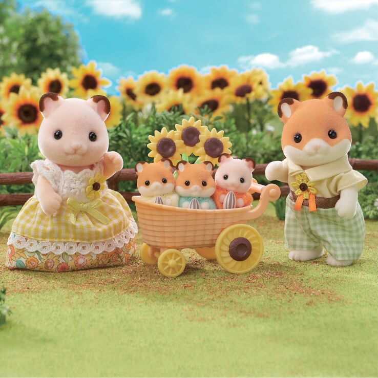 Sylvanian Families Hamster Οικογένεια (5856) (6)