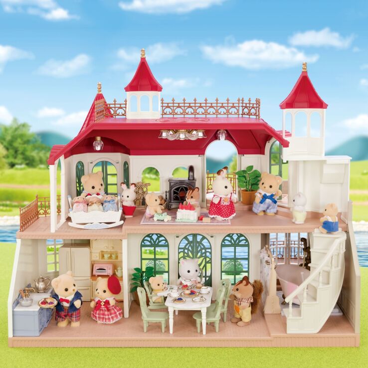 Sylvanian Families Red Roof Riverside Manor (5865) (12)
