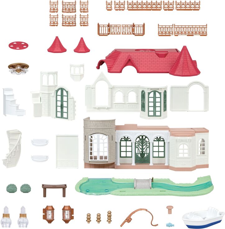 Sylvanian Families Red Roof Riverside Manor (5865) (2)