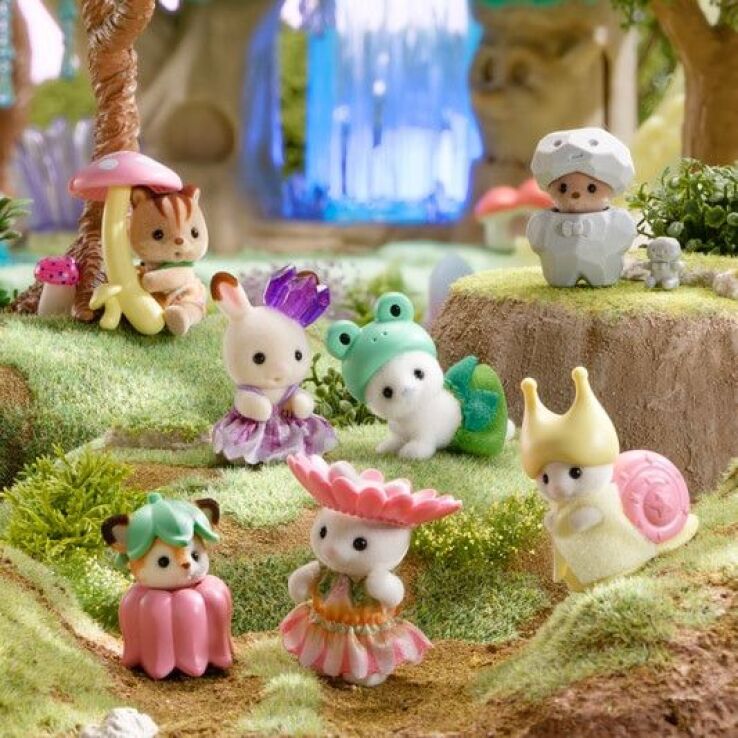 Sylvanian Families Μωρά Του Δάσους-8 Σχέδια-1Tμχ (5872) (2)