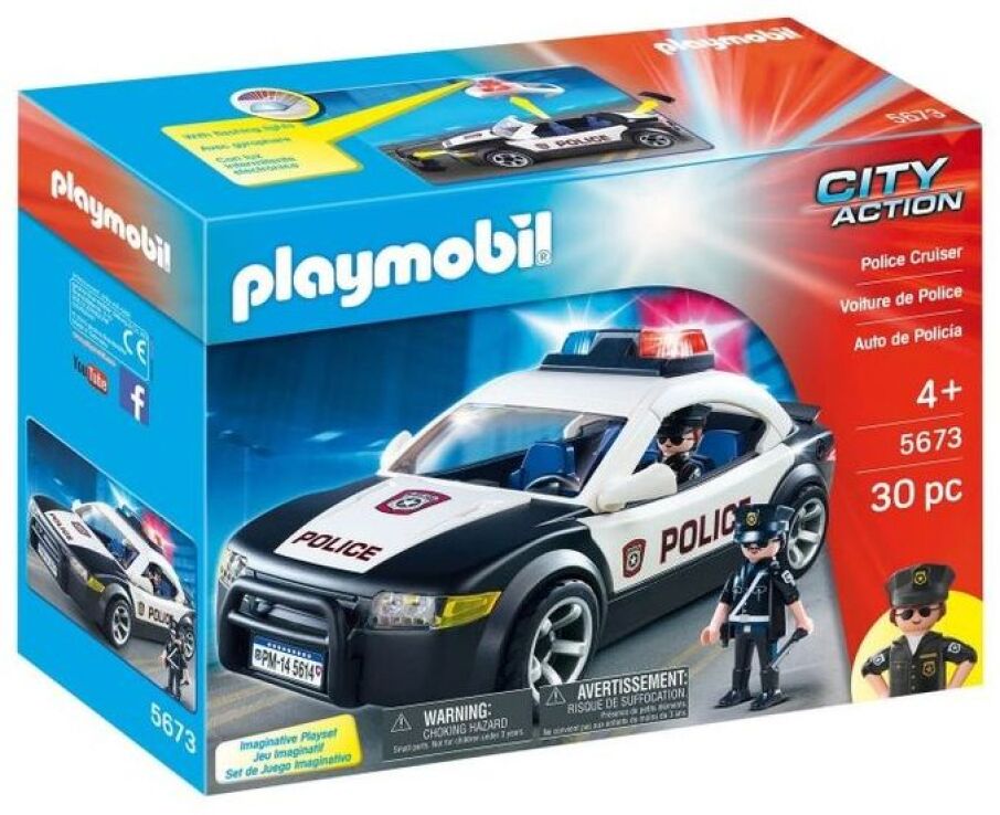Playmobil Περιπολικό Όχημα Αστυνομίας (5673) (1)
