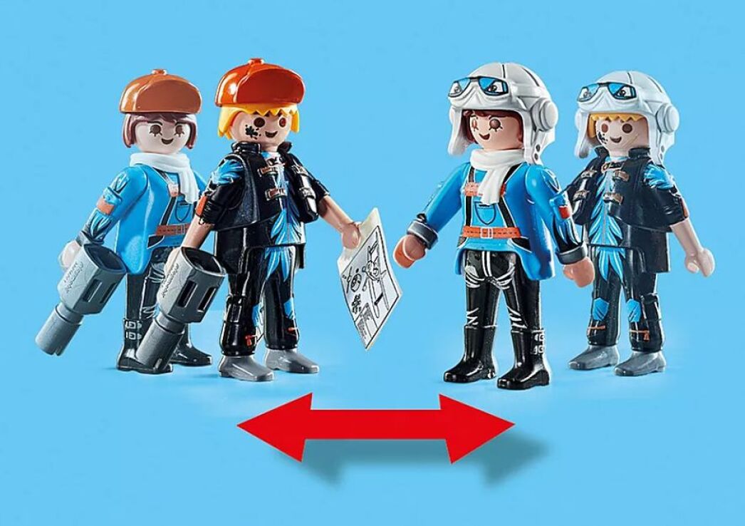 Playmobil Air Stunt Show Διπλάνο Φοίνικας (70831) (3)