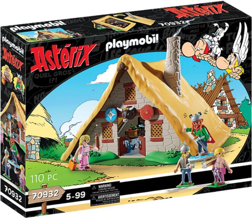 Playmobil Asterix: Η Καλύβα Του Αρχηγού Μαζεστίξ (70932) (1)