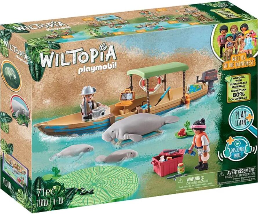 Playmobil Εκδρομή Με Ποταμόπλοιο Στον Αμαζόνιο (71010) (1)