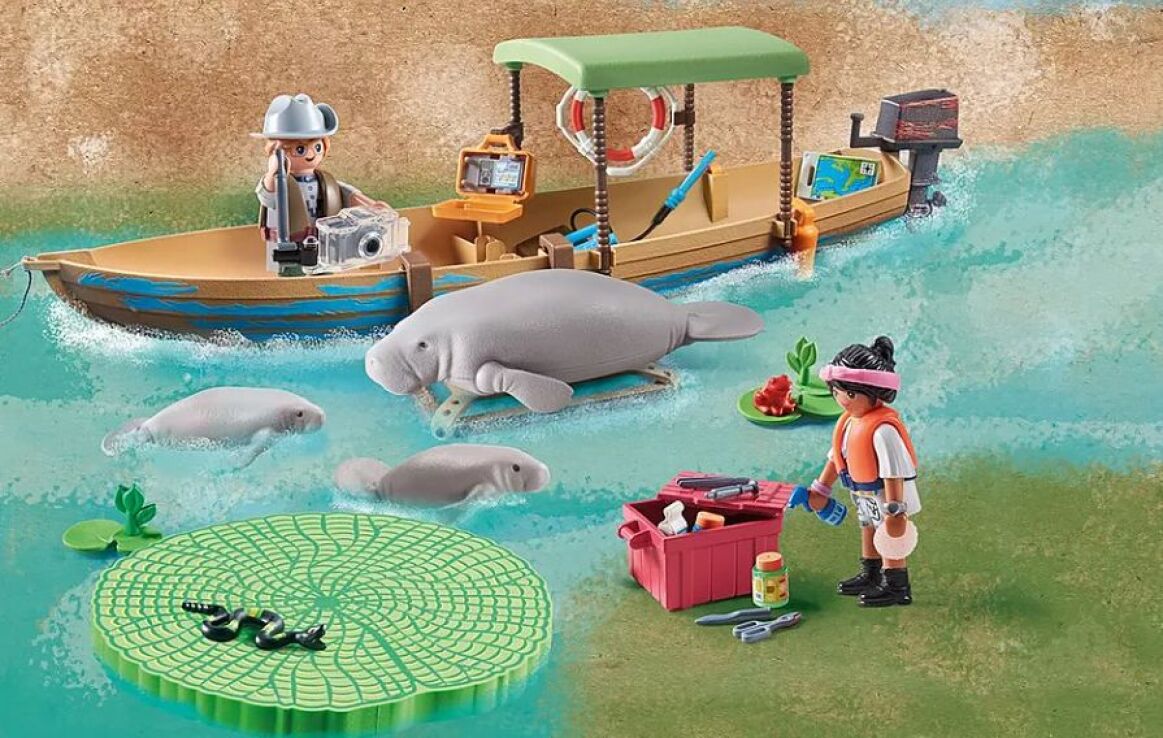 Playmobil Εκδρομή Με Ποταμόπλοιο Στον Αμαζόνιο (71010) (2)