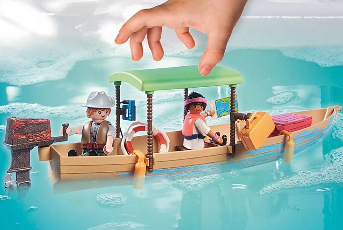 Playmobil Εκδρομή Με Ποταμόπλοιο Στον Αμαζόνιο (71010) (4)