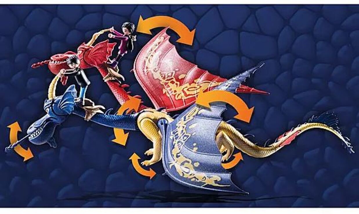 Playmobil DW Dragon-Οι Wu & Wei Με Την Jun (71080) (3)