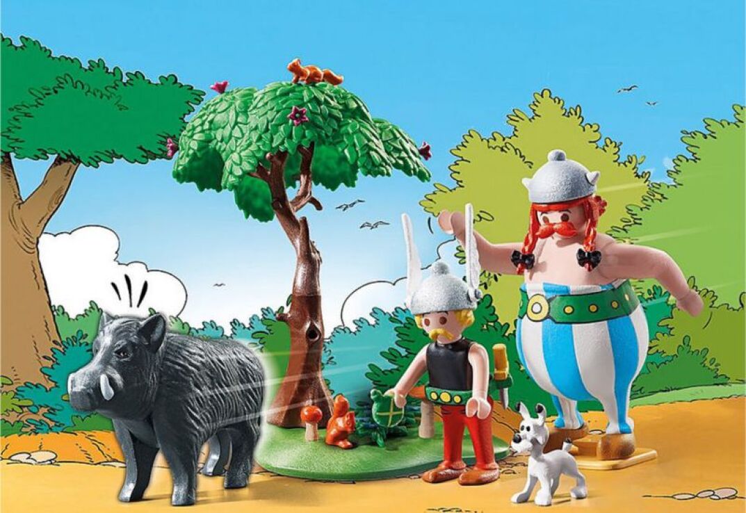Playmobil Asterix: Κυνήγι Αγριογούρουνου (71160) (2)