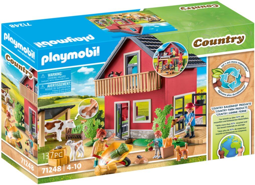 Playmobil Μεγάλο Αγρόκτημα (71248) (1)
