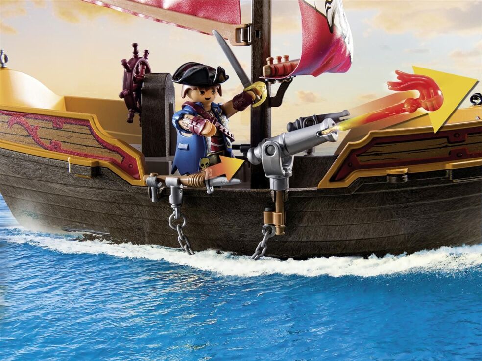 Playmobil Πειρατική Γαλέρα Ο Βασιλιάς Των Πειρατών (71418) (3)