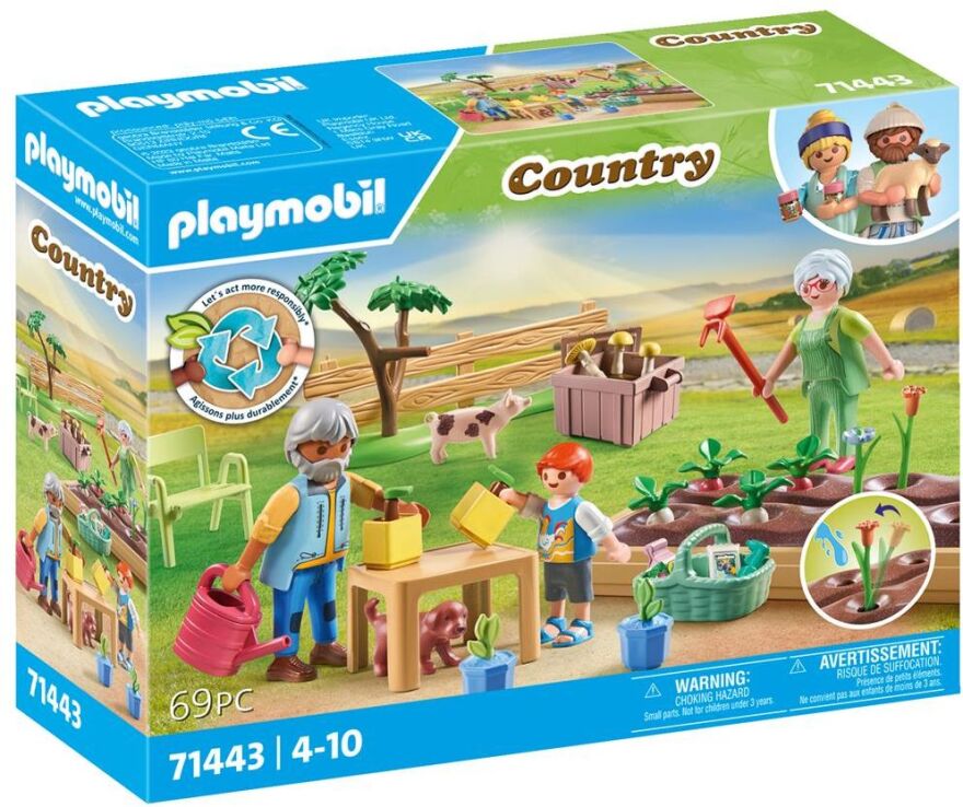 Playmobil Ο Λαχανόκηπος Του Παππού Και Της Γιαγιάς (71443) (1)