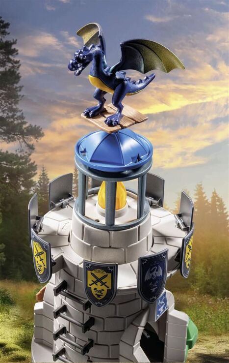 Playmobil Novelmore Πύργος Ιπποτών Με Δράκο Και Σιδηρουργό (71483) (2)