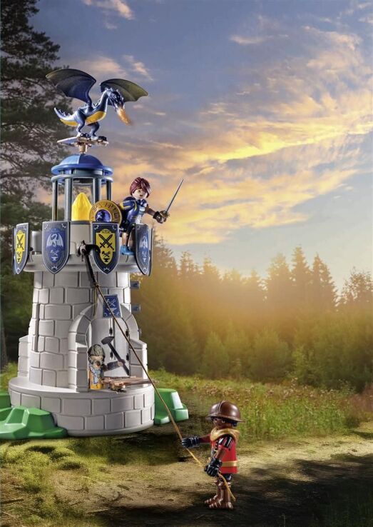 Playmobil Novelmore Πύργος Ιπποτών Με Δράκο Και Σιδηρουργό (71483) (4)