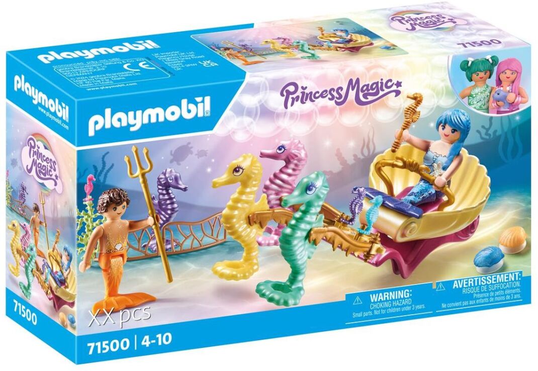 Playmobil Γοργονο-Άμαξα Με Ιππόκαμπους (71500) (1)