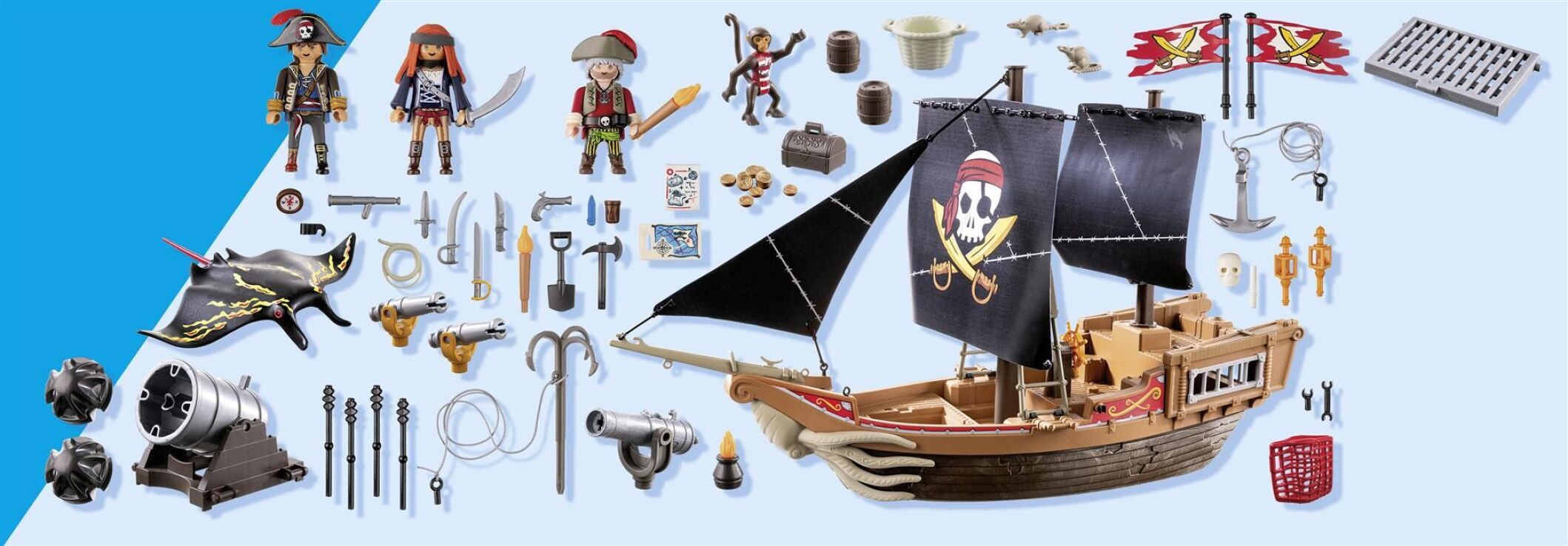 Playmobil Πειρατική Ναυαρχίδα (71530) (2)