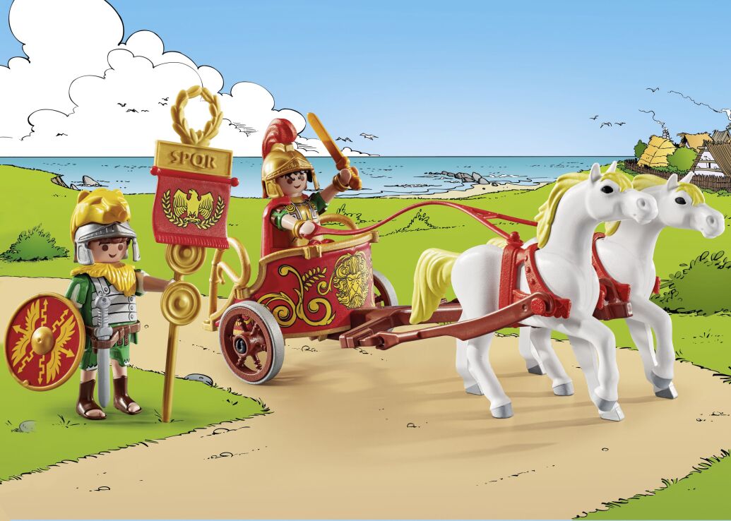 Playmobil Asterix: Ρωμαϊκή Άμαξα (71543) (3)
