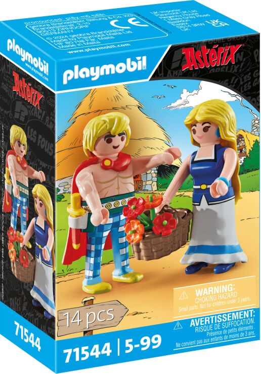 Playmobil Asterix: Τραγικομίξ Και Φαλμπάλα (71544) (1)