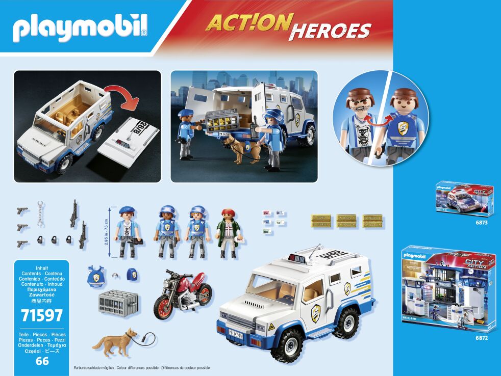 Playmobil Όχημα Χρηματαποστολής (71597) (6)
