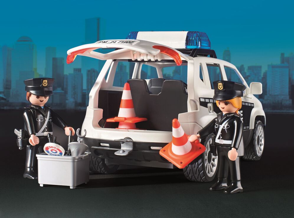Playmobil Αστυνομικό Τμήμα Με Περιπολικό Και Ελικόπτερο (71602) (3)