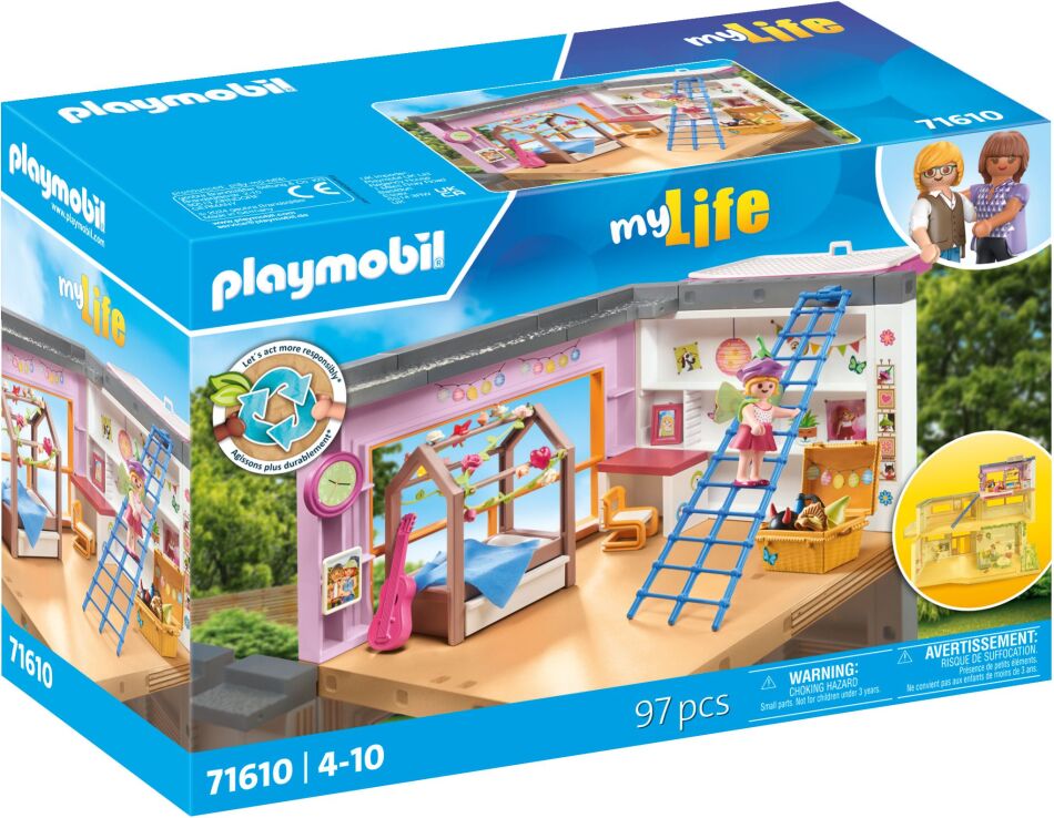 Playmobil Μοντέρνο Παιδικό Δωμάτιο (71610) (1)