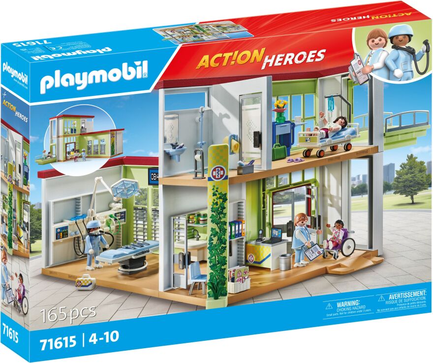 Playmobil Ιατρικό Κέντρο (71615) (1)