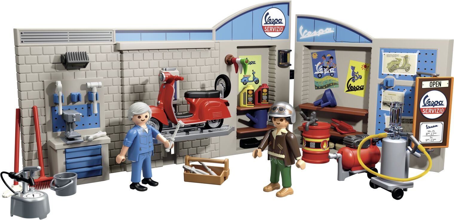 Playmobil Vespa Συνεργείο Για Vespa (71620) (0)