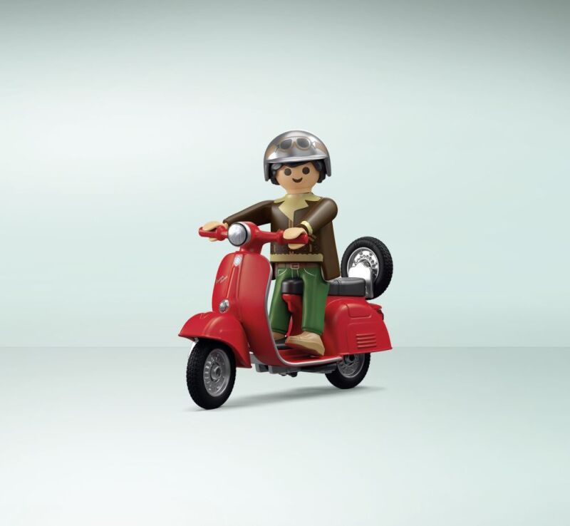Playmobil Vespa Συνεργείο Για Vespa (71620) (4)