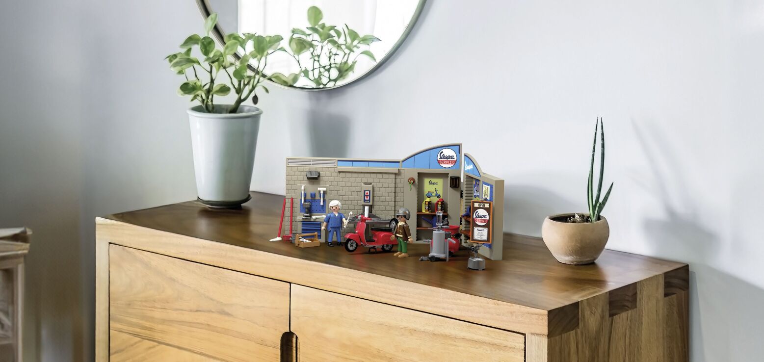 Playmobil Vespa Συνεργείο Για Vespa (71620) (6)