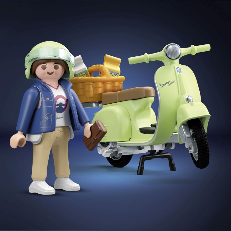 Playmobil Vespa Κοπέλα Με Vespa (71621) (2)