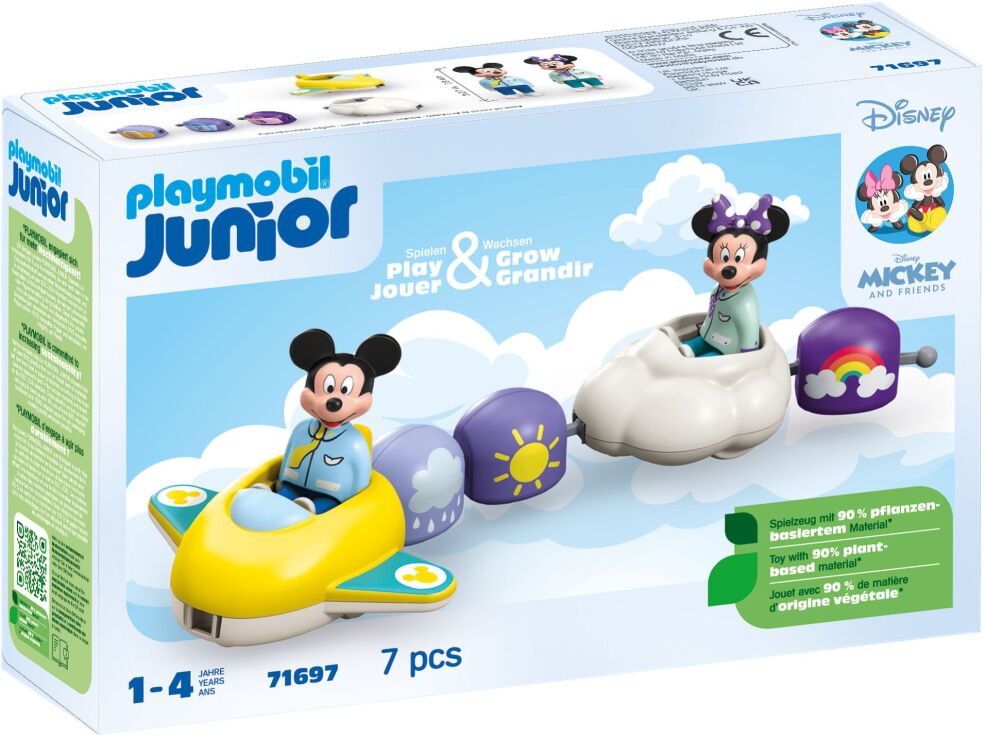 Playmobil Junior & Disney Τρενάκι Του Mickey Και Της Minnie Mouse (71697) (1)