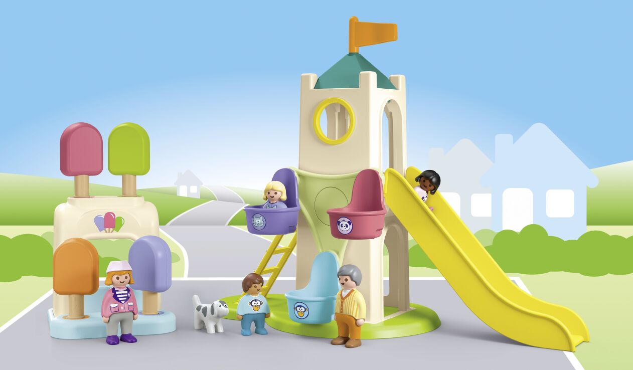 Playmobil Junior Διασκέδαση Στην Παιδική Χαρά (71703) (6)