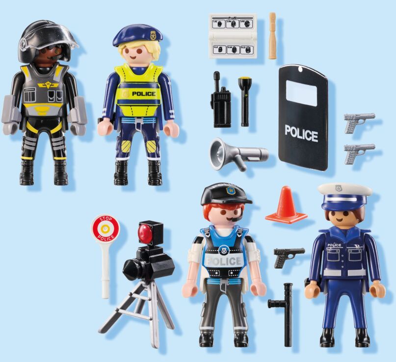 Playmobil Σετ Φιγούρες Αστυνομίας (71730) (2)