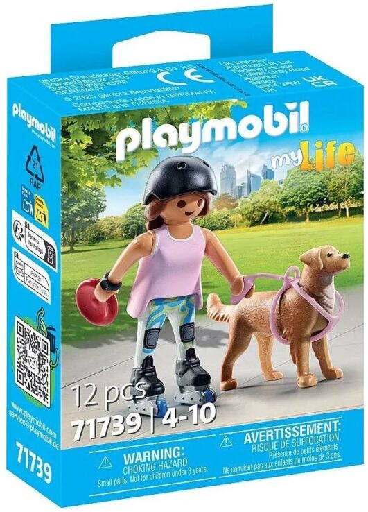 Playmobil Σκέιτερ Με Ριτρίβερ (71739) (1)
