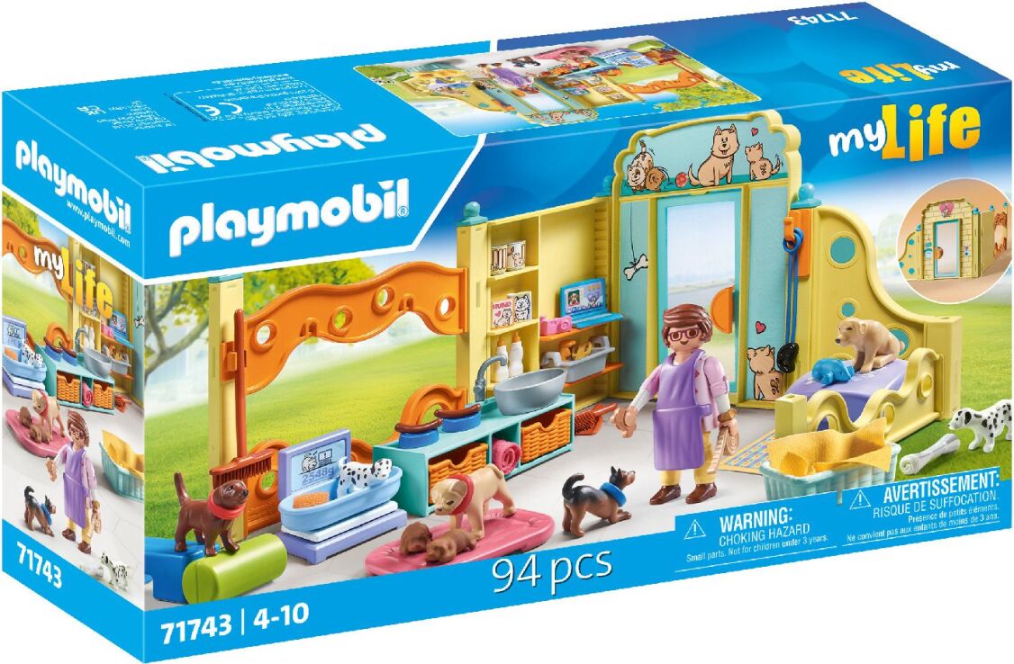Playmobil Σταθμός Φροντίδας Κουταβιών (71743) (1)