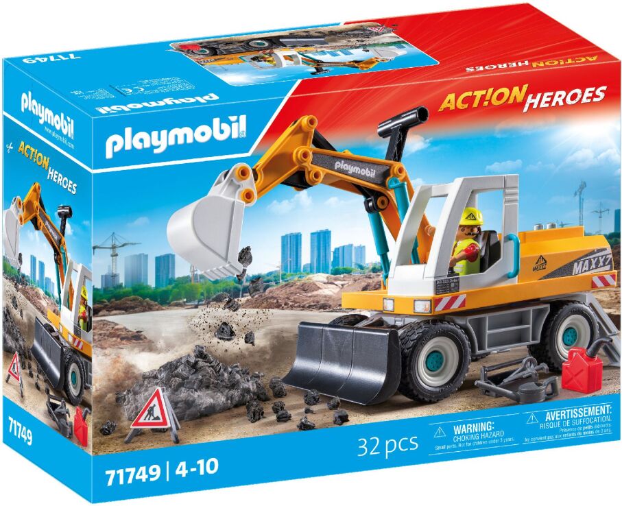 Playmobil Μεγάλος Εκσκαφέας Κατασκευών (71749) (1)
