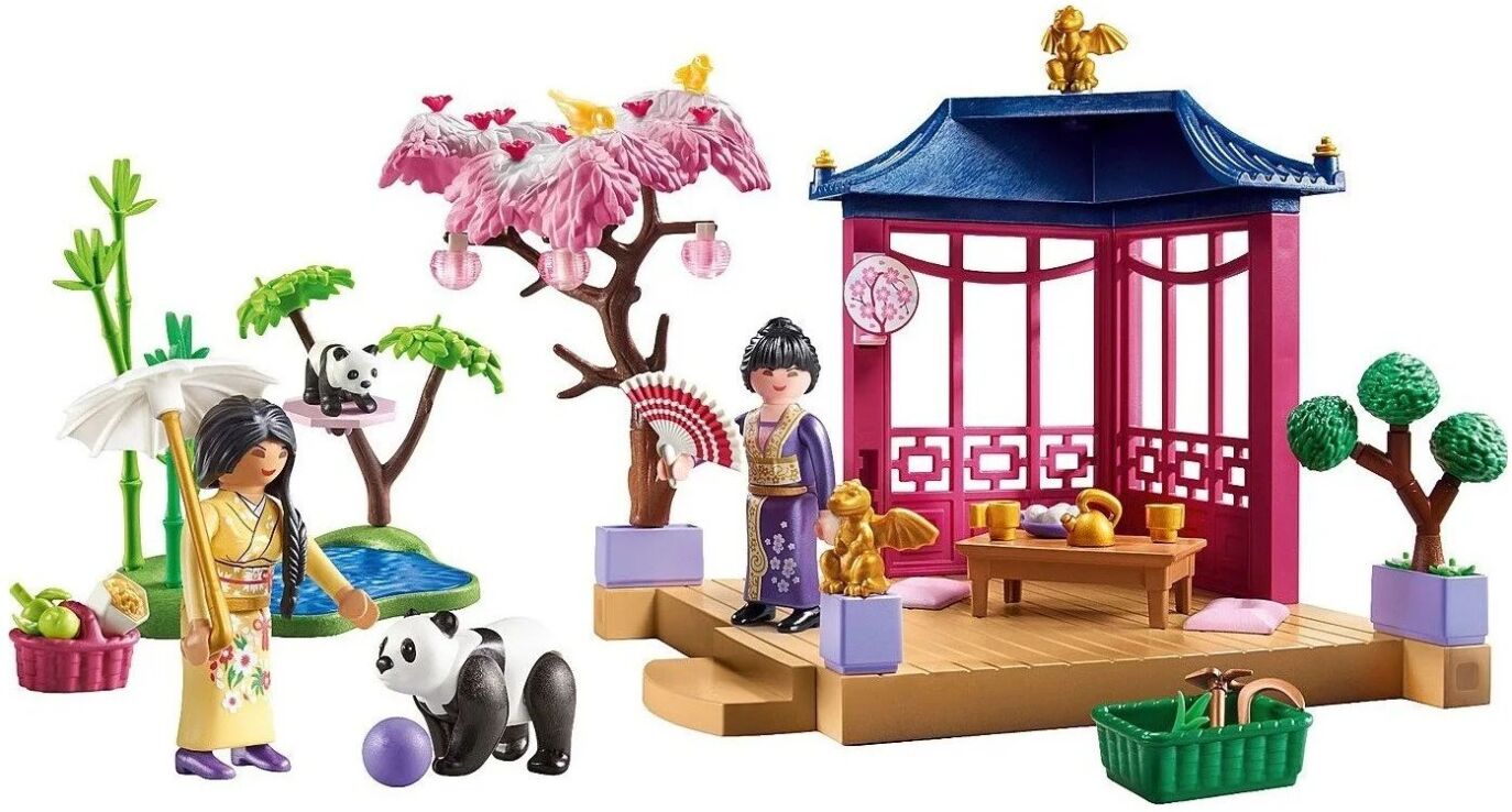 Playmobil Ασιατικός Κήπος Με Κιόσκι & Πάντα (71762) (0)