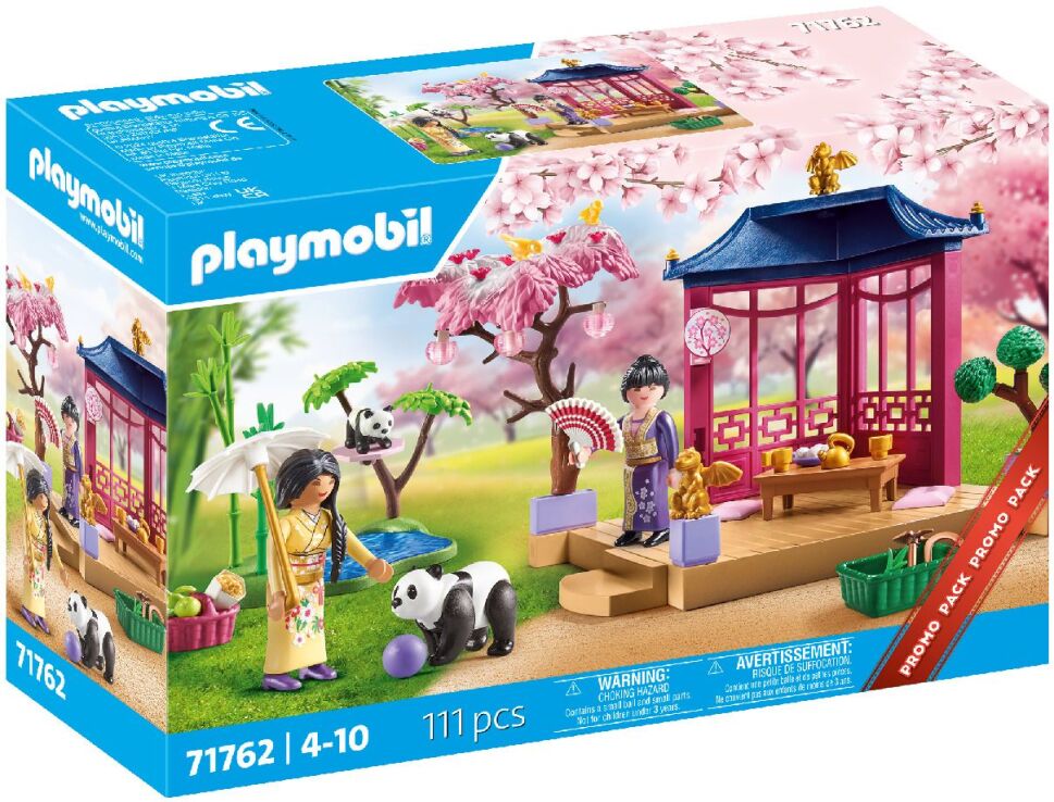 Playmobil Ασιατικός Κήπος Με Κιόσκι & Πάντα (71762) (1)