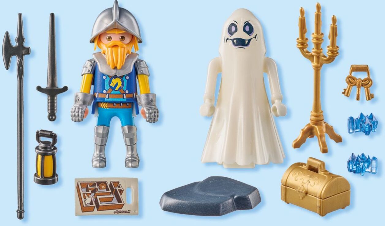 Playmobil Starter Pack Φάντασμα και Ιππότης Novelmore (71797) (2)