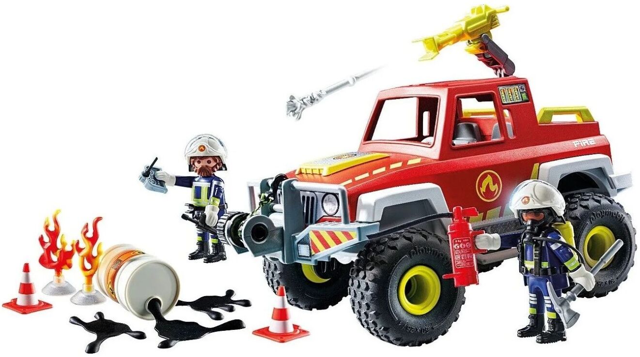 Playmobil Πυροσβεστικό Όχημα 4Χ4 (71824) (0)