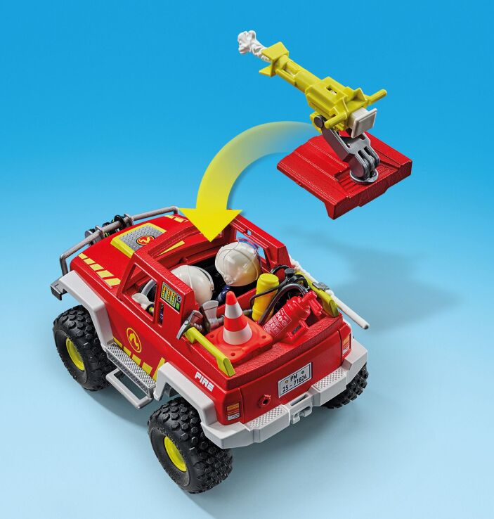 Playmobil Πυροσβεστικό Όχημα 4Χ4 (71824) (2)