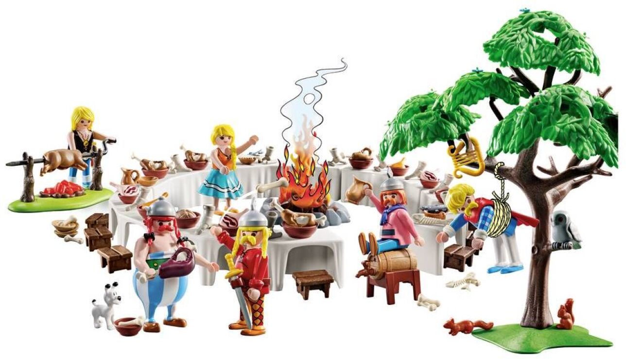 Playmobil Asterix: Το Συμπόσιο Του Χωριού Των Γαλατών (71827) (0)