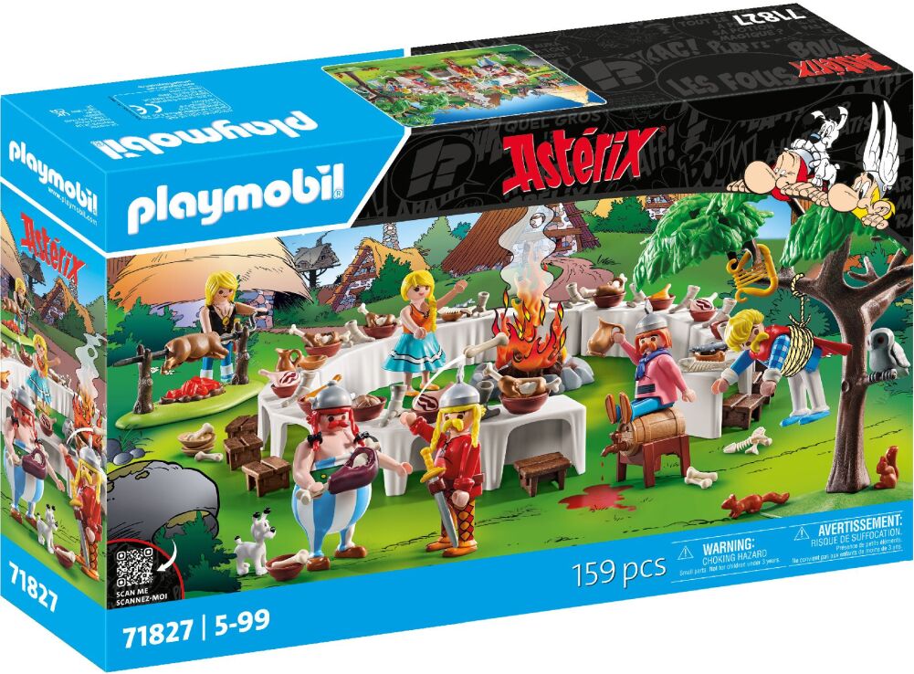 Playmobil Asterix: Το Συμπόσιο Του Χωριού Των Γαλατών (71827) (1)