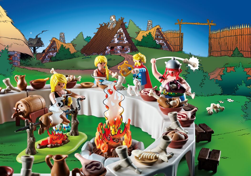 Playmobil Asterix: Το Συμπόσιο Του Χωριού Των Γαλατών (71827) (2)