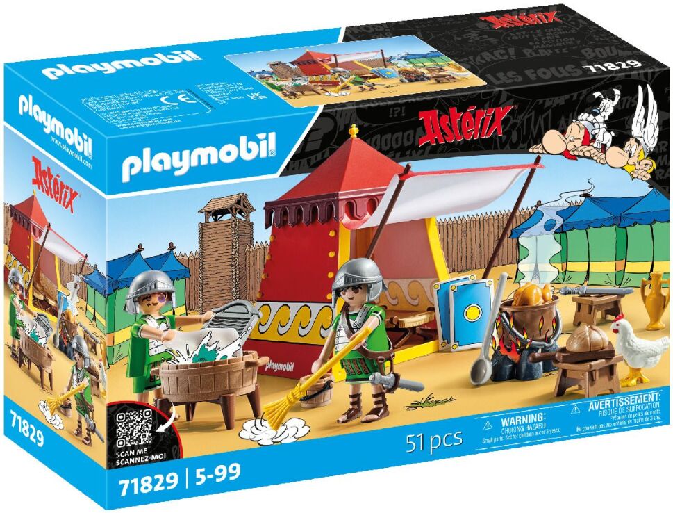 Playmobil Asterix: Η Σκηνή Των Λεγεωνάριων (71829) (1)