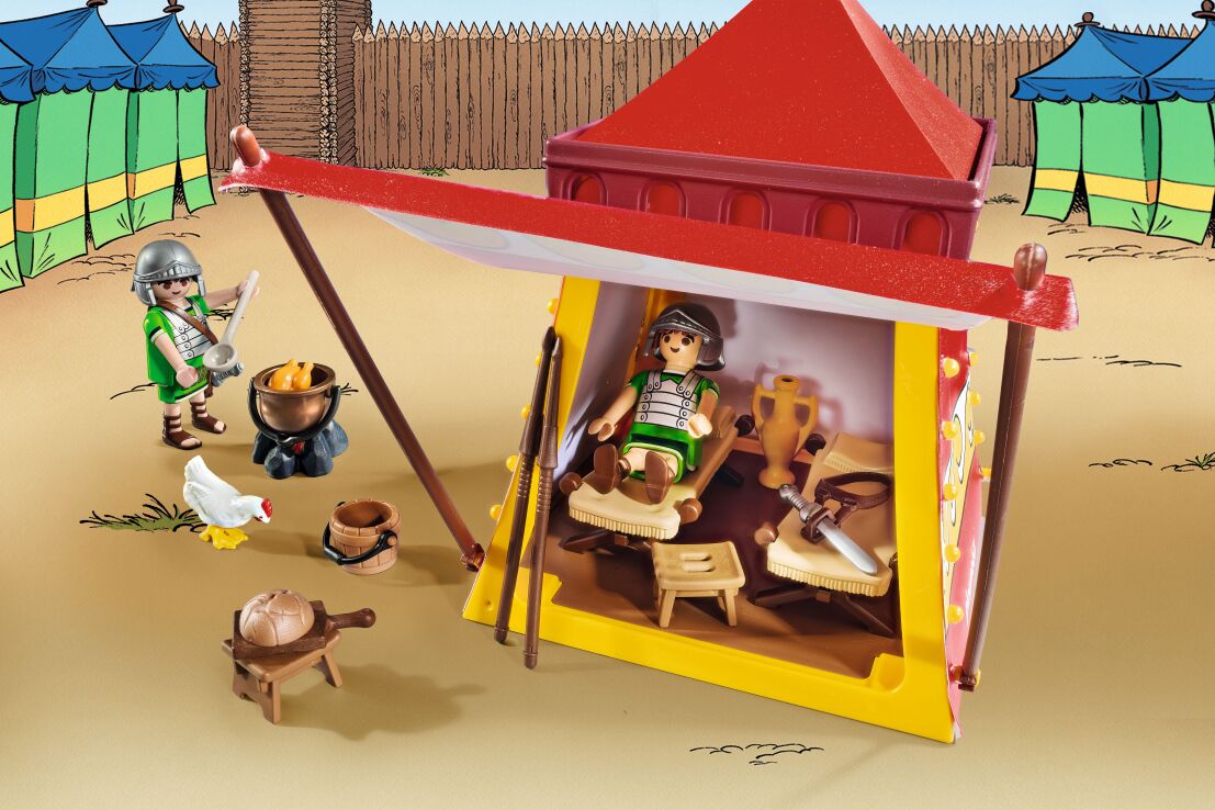 Playmobil Asterix: Η Σκηνή Των Λεγεωνάριων (71829) (3)